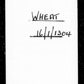 Wheat trial reports: Reporoa, F. Ross