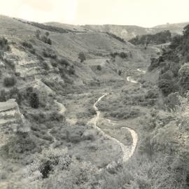 Valley floor waterway - 1958