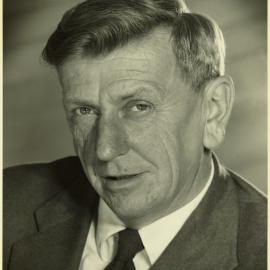C.P. McMeekan (1908-1972) portraying his left-hand profile