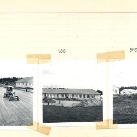 Digger preparing site - 4