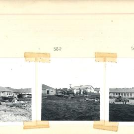 Digger preparing site - 2