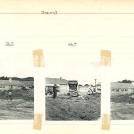 Earth moving project at site