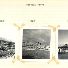 General view of construction underway at Grasslands