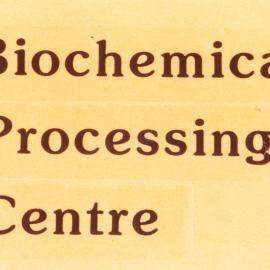 Biochemical Processing Centre - 1