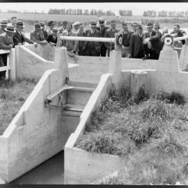 Viewing the Winchmore-Lyndhurst irrigation scheme