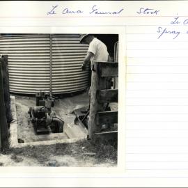 Spray dipping. 1. Power spray unit