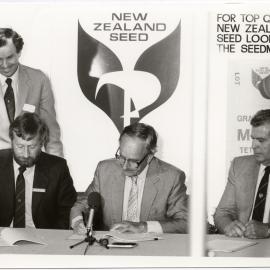 Signing of the Seed Agenting Marketing Agreement