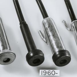 Early types of teat cup liners