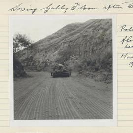 Sowing gully floor. 3. Gully floor