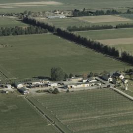 Winchmore Farm buildings: aerial view