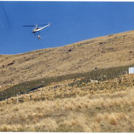 Aerial application of Lindane by helicopter