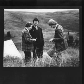 Prince Charles in long grass at Invermay