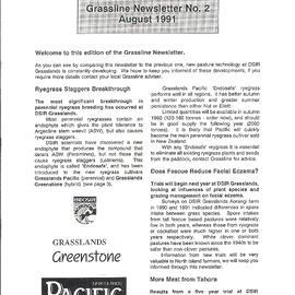 DSIR - Grassline - Newsletter 2 