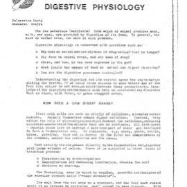 DSIR - Digestive Physiology