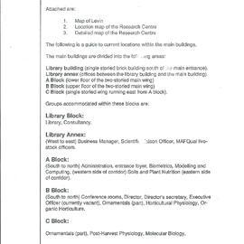 MAF - Levin Horticultural Research Centre Maps