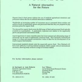 MAF - Organics - A natural alternative for the future