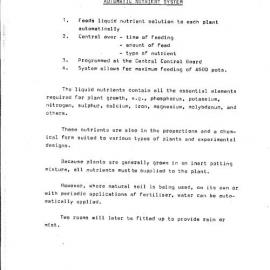 Plant Physiology Division - Climate Laboratory